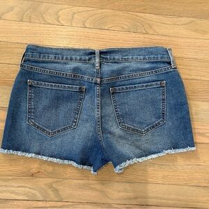 Semi fitted Old Navy Dark Wash Denim Shorts - Size 4